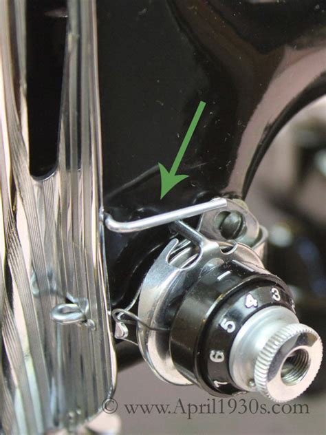 Image result for Singer Featherweight Slack Thread Regulator