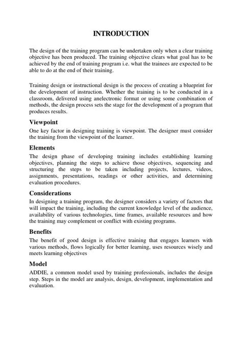 Image result for Design Notes for Training