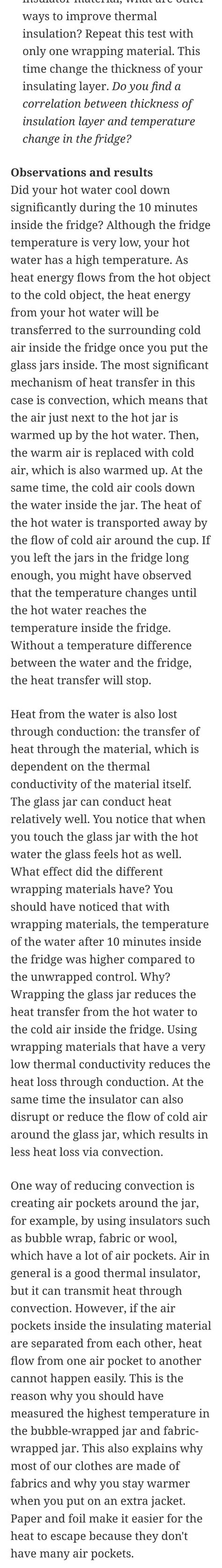 Image result for Conduction Pin Experiment