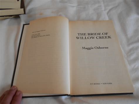 The Bride Of Willow Creek by Maggie Osborne (2001) (L6) Ivy Books ...