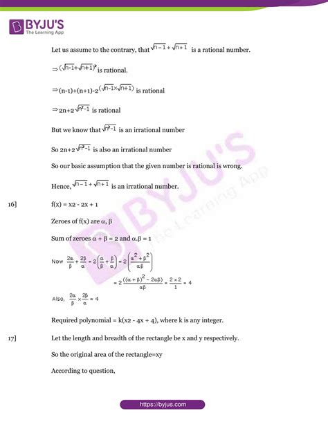 Class 10 Maths CBSE Sample Papers 的图像结果