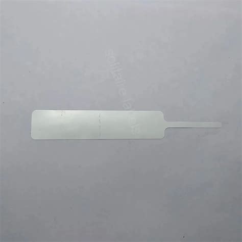 Non Tearable Labels - 66 x 10mm (40mm Printable) Jewellery and Optical ...