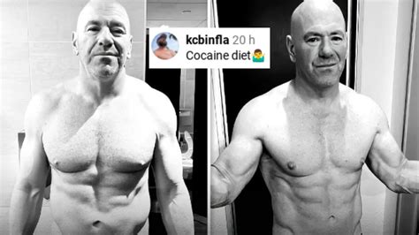 Dana White diet: "Cocaine diet" - Fans react to before and after ...
