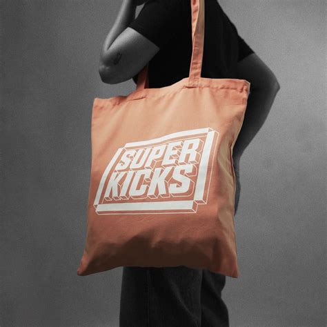 Buy SUPERKICKS SUPERKICKS 3D LOGO M TOTE 'PEACH' – Superkicks