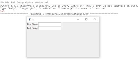 Python GUI Programming 的图像结果