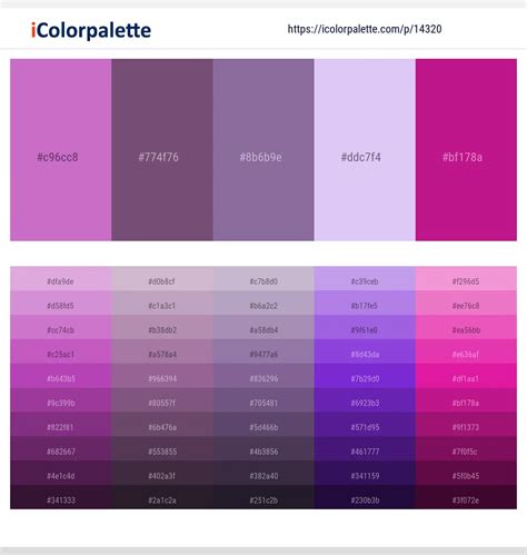 2+ Fuchsia Pink And Red Violet Color Palettes & Gradient Ideas ...