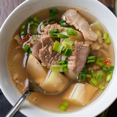 Unlocking The Easy Asian Pork Soup Recipe With Exotic Flavor - Soup Chick