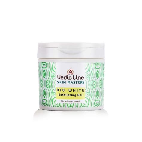 Buy Vedic Line Skin Masters Bio White Exfoliating Gel Reduce Dull Skin ...