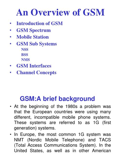 Image result for GSM Features