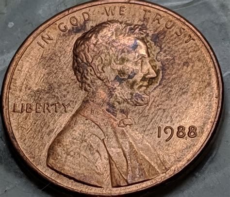 1988 penny no Lincoln no FG | Coin Talk