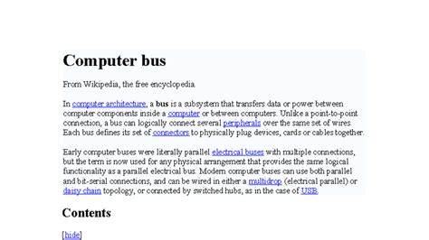 Computer Bus Overview: Architecture and Functionality - Studocu