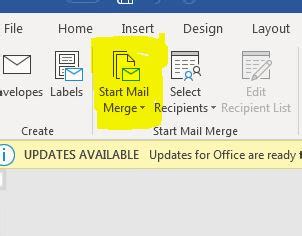 Image result for Printing Labels In Mail Merge