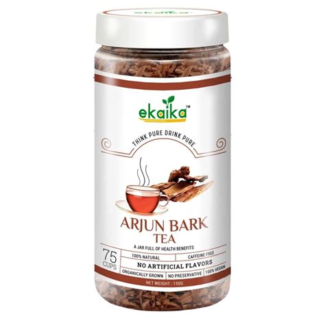 Ekaika - Arjun Bark Tea For Heart Health - 150g | Organic Terminalia ...
