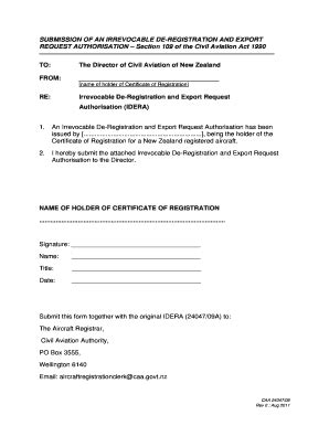 Fillable Online CAA Form 24047-09. CAA Form 24047-09 Fax Email Print ...