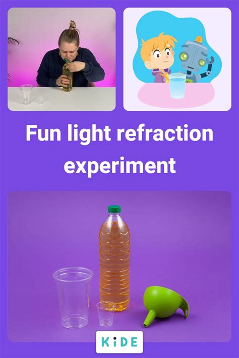 Image result for Light Refraction Experiment