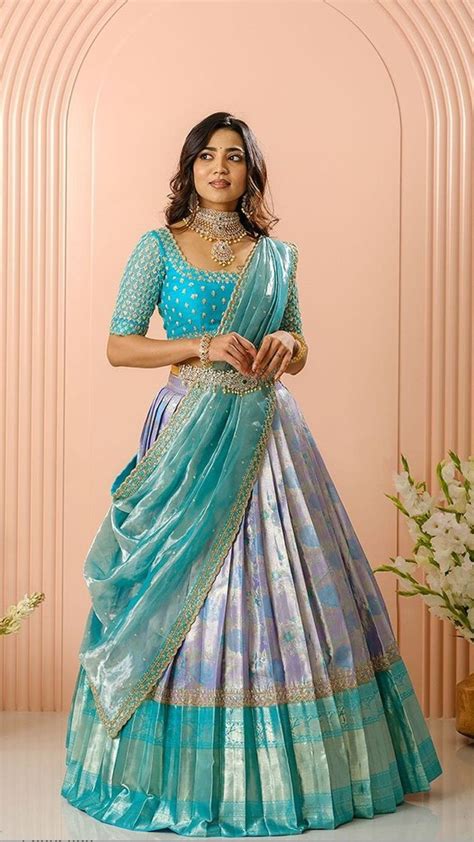 Pin by Vinitha Reddy Creations on #Lehengas | Lehenga designs simple ...