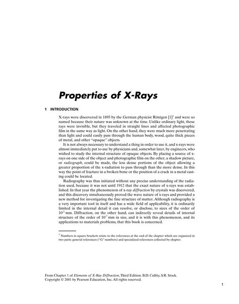chapter 1 cotli(1).pdf properties of X ray | PDF