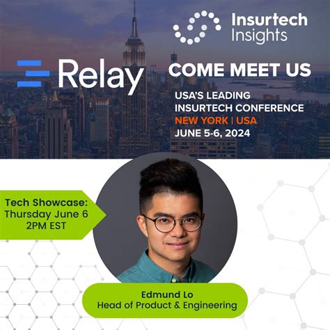 Mark your calendars! Edmund will be on the Insurtech Insights Tech ...