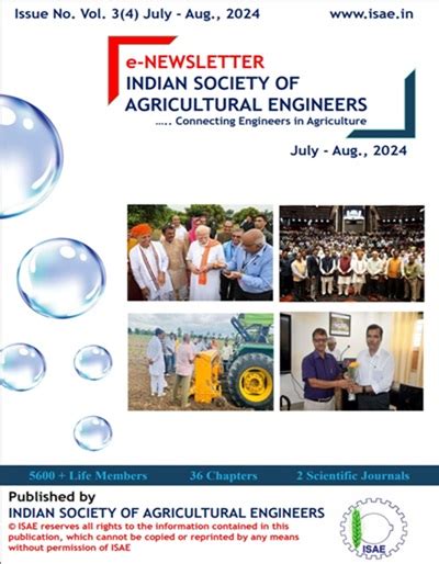 The Indian Society of Agricultural Engineers