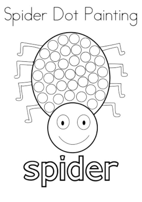 40 Free Printable Dot Marker Coloring Pages - Printaboles