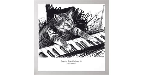Image result for Keyboard Cat Drawing