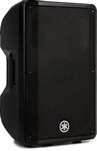 Yamaha DBR12 (12") Powered Speakers 1000 watts Auxiliary (Black ...