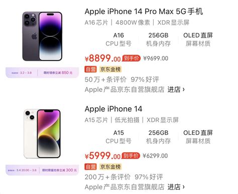 直降1000元：女神节临近，苹果iPhone 14全系降价促销 - 知乎