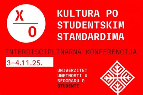 Međunarodna konferencija Kultura po studentskim standardima, početkom ...