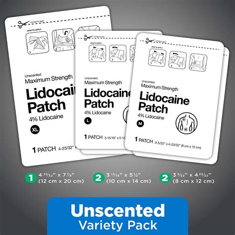 Lidocaine Pain Relief 4 Topical Patch at Katherine Lederman blog