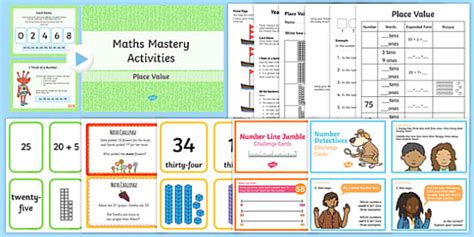 Top 10 Year 2 Place Value Resource Pack