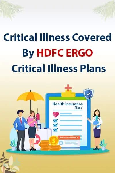 HDFC ERGO Critical Illness Plans