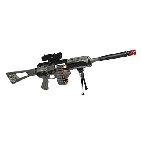 ActionMax Sniper Rifle Toy Gun for Kids | Long Range Action Toy with ...