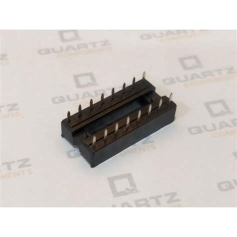 Buy 16 Pin DIP IC Base/Socket Online – QuartzComponents