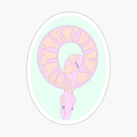 Image result for Pink Ball Python Sticker