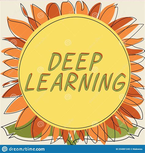 Sign Displaying Deep Learning. Business Approach Hierarchical ...