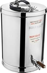 Mintage 100% puff insulated - 10 L Steel Tea Coffee & Sugar Container ...