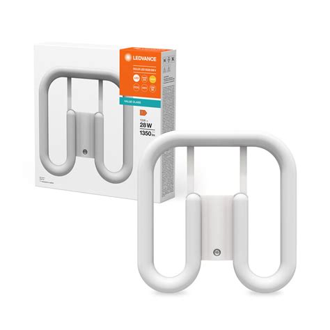 Osram / Ledvance LED Dulux SQ matt 130° Value 13-28W/830 warmweiß ...