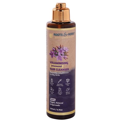 Jatamansi Hair Cleanser – Volumising Shampoo for Dull Hair – Roots and ...