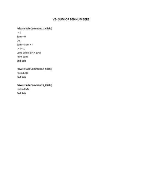Image result for Adding Numbers in VB