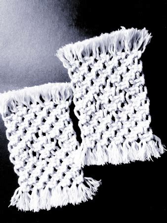 Image result for Macrame Coaster Free Tutorial