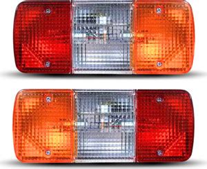 Autonationasia Piaggio Ape / E Rickshaw / JCB Tail Light 12 Volts (Set ...