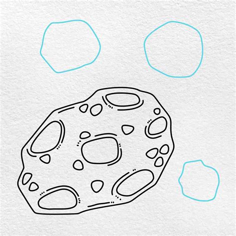 How to Draw an Asteroid - HelloArtsy