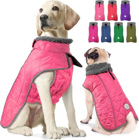 Amazon.com : Fragralley Dog Coat, Warm Dog Winter Coat with Leg Strap ...