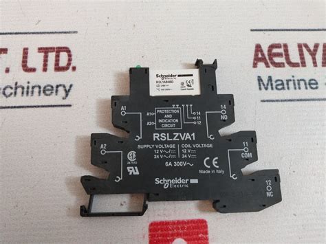 Schneider Electric Rsl1Ab4Bd Relay With Socket 6A/250V – Aeliya Marine Tech