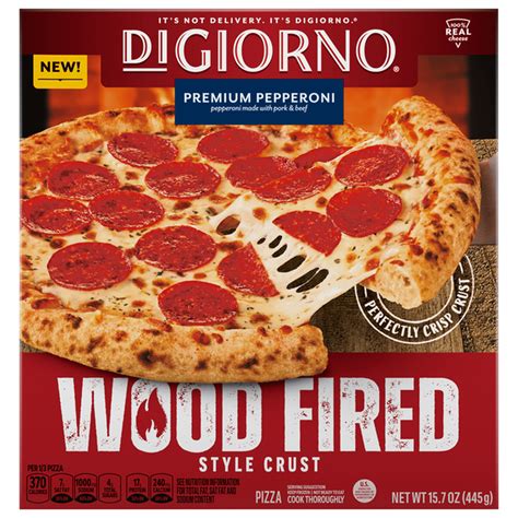 DiGiorno Pizza, Premium Pepperoni, Wood Fired Style Crust (15.7 oz ...