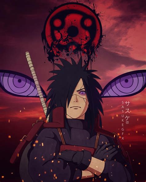 Sasuke ☾| Naruto on Instagram: “Describe The Legend Madara . . Follow ...