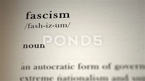 Fascism Definition Year In A Word: Fascism