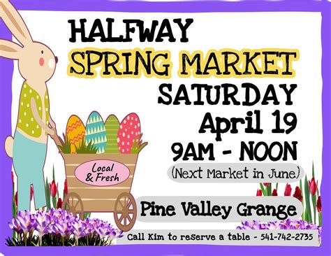 Halfway - SPRING MARKET, Fairgrounds Rd, Halfway, OR 97834, United ...