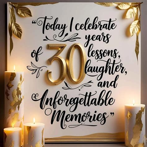 Top 200+ Best 30th Birthday Quotes for 2025