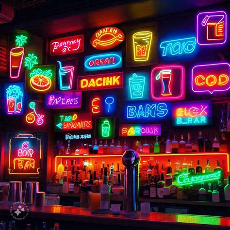 Neon Bar Signs | Neon signs, Led neon signs, Neon bar signs
